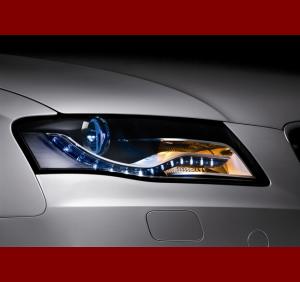 LED kørelys på en Audi A4