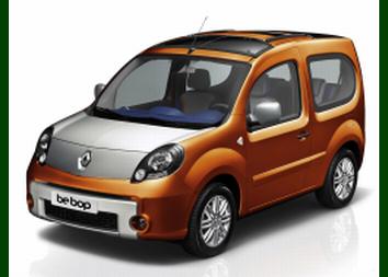 
Renault Kangoo BeBop er en anderledes og underholdende bil skabt på baggrund af den korte version af Renault Kangoo. 
