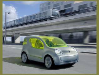 Renault Kangoo ZE - Med et lån på tre mia kroner fra den Den Europæiske Investeringsbank, kan Renault, trods et fald i indtjeningen som følge af finanskrisen, fortsætte investeringerne i grøn teknologi. Det inkluderer blandt andet introduktionen af tre elbiler i 2011-2012.   
