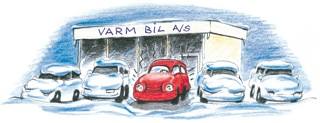 At kunne sætte sig ind i en varm bil med isfri ruder og forvarmet