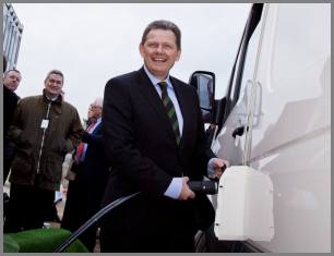 I starten af december indviede transportminister Lars Barfod det første biogasanlæg i Danmark - det er i Københavns Sydhavn