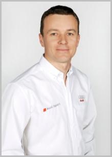  Nej, det er ikke en ung Lars Løkke Rasmussen, men derimod schweizeren Marcel Fässler, der er ny mand for Audi på Le Mans