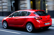 En Opel Astra 1.7 CDTI Ecotec koster 3.395 kr. pr. md. ved 15.000 km om året. 