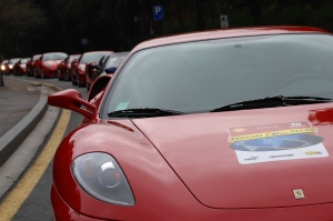 Man vil kunne opleve en lang række Ferrarier ved Ferrari Weekend på FDM Jyllandsringen (foto Shell).