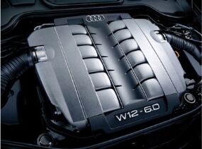 W12 6.0 motor fra Audi
