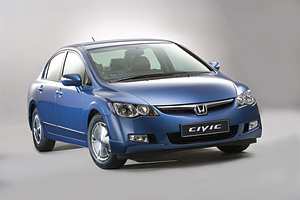 Salget af Civic Hybrid øges ligeledes