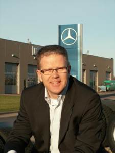 Kim Lyngbek er udnævnt til ny chef for Mercedes-Benz lastbiler i Danmark. 