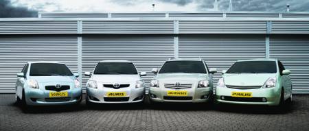 Toyota er på vej med nye varebiler til det danske bilmarked. Senere på året introducerer Toyota både Avensis, Auris og Yaris samt den særligt miljøvenlige hybridbil Prius som varebiler på gule nummerplader. 