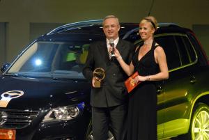 Volkswagen Tiguan modtager ”Det Gyldne Rat” i Berlin - Tiguan kåret som årets SUV.