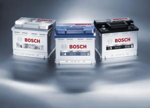 Det nye batteriprogram fra Bosch, type S3, S4 og S5