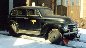 Denne Volvo skinnebil (PV831) levede hele sit liv på de svenske jernbaner – denne model er fra 1953.