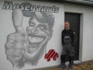 Frank Mosegaard, Mosegaards Autolakering, Bramming