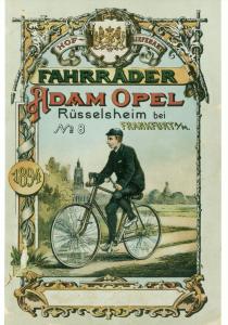 Opel var på et tidspunkt Europas største cykelproducent. Produktionen stoppede ved udbruddet af 2. verdenskrig. 