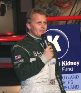 Formel 1-stjerne og Le Mansvinder Johnny Herbert fra England