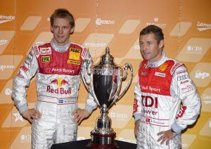Mattias Ekström og Tom Kristensen deltager i årets Race of Champions på Wembley. De to Audi-kørere vandt sammen Nations Cup i 2005, ligesom Ekström vandt individuelt i både 2006 og 2007