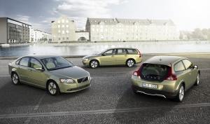 Volvo C30, S40 og V50 1.6D DRIVe - med CO2 udslip på 115 og 118 g/km. 